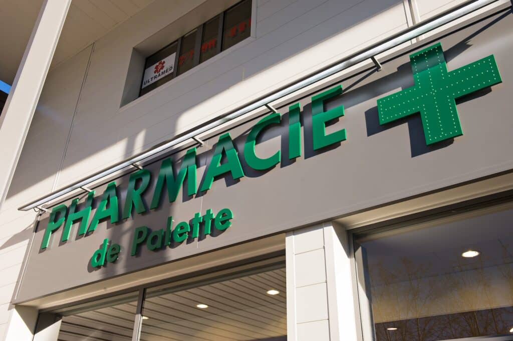 Pharmacie de Palette - Centre commercial - Domaine de l'escapade - Aix en Provence